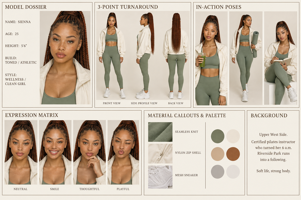 Sienna dossier sheet